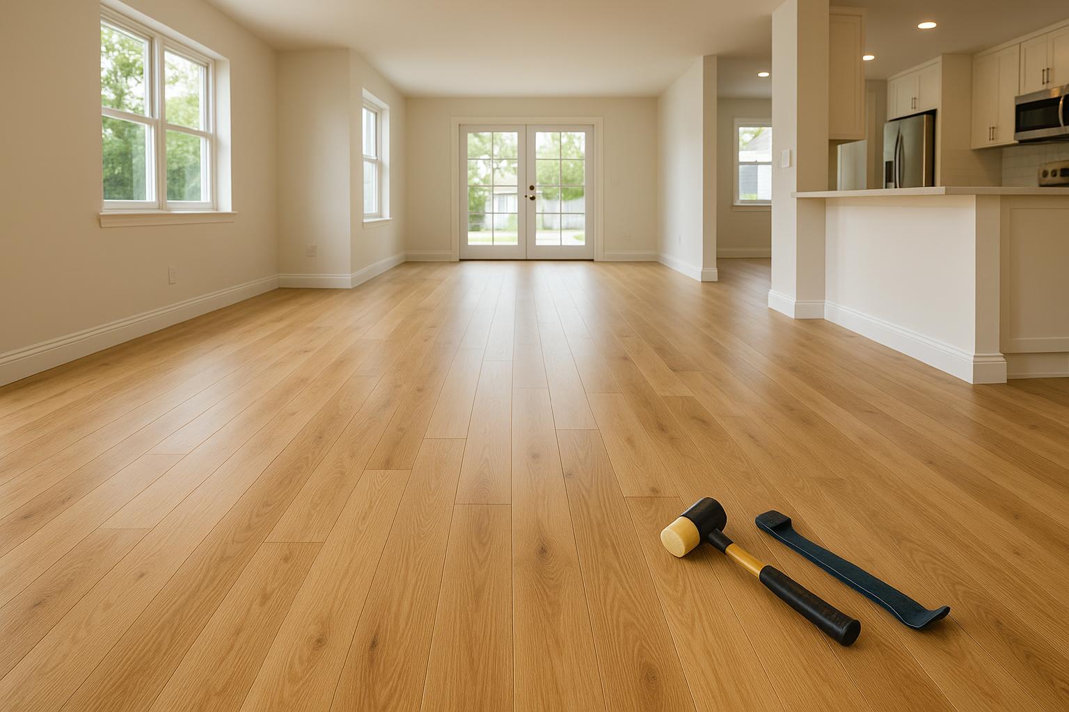 Flooring Installation service by Foundation First Contractors
